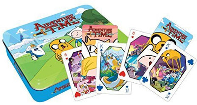 

Aquarius Adventure Time Playing Gift Tin(Multicolor)