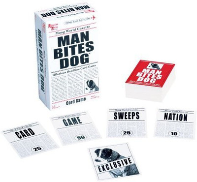 

University Games Man Bites Dog(White)