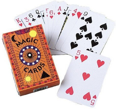 

US Toys Dozen Decks Of Magic Trick Playing Cards(Orange)
