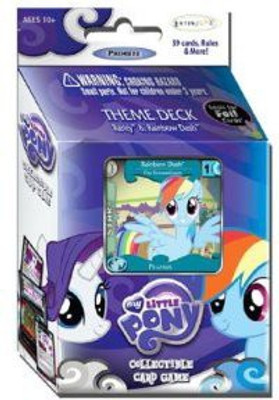 

My Little Pony Ccg Premiere Edition Theme Deck Rainbow Dash & Rarity(Purple)