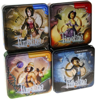 

Deluxe Games and Puzzles timeline inventions discoveries historical events music(Multicolor)