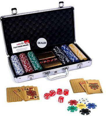 Casinoite Gold Poker Chip Set 300