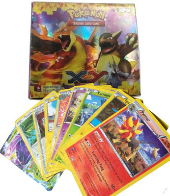 

Switch Control Pokemon cards New 2015 Flashfire Booster Box(Multicolor)