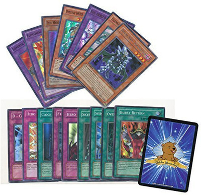 

GoldenGroundhog 20 Assorted Yugioh Pack Lot Of Hero S Elemental Heromasked(Multicolor)