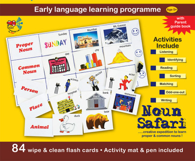 

Gram-O-Phon Noun Safari Card Game