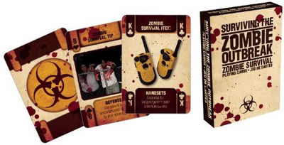 

Aquarius Zombie Outbreak Playing Cards(Brown)