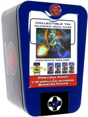 

Chaotic 2009 Wave 2 Scanner Deck Box Holiday Tin(Blue)