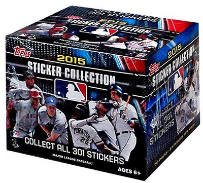 

MLB Baseball Mlb 2015 Mlb Sticker Collection Box(Multicolor)