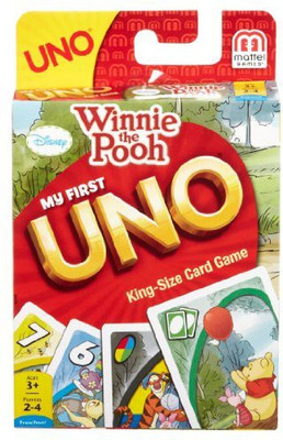 

Mattel My First Uno Kingsize With Winniethepooh(Red)