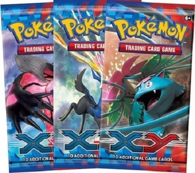 

Pokemon 3X Xy Booster Packs (Quantity 3)(Multicolor)