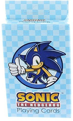 Great Eastern Sonic The Hedgehog Playing Cards(Blue)