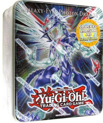 

Yu-Gi-Oh! Yugioh Galaxyeyes Photon Dragon Collectible Tin Sealed(Multicolor)