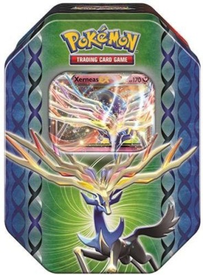 

Pokemon Xy Spring 2014 Legends Of Kalos Xerneas Tin(Green)