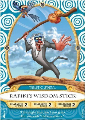 

Sorcerers Mask Of The Magic Kingdom Walt Disney World 56 Rafiki'S Wisdom(Blue)