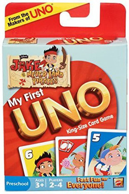 

Mega Bloks My First Uno Disney'S Jake And Never Land Pirates Edition(Red)