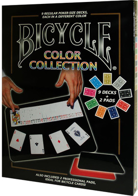 

m&m's MMS Bicycle Color Collection (9 Decks, 2 Close Up Pads) Tricks(Multicolor)