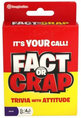 

Spin Master Games Fact Or Crap(Red)