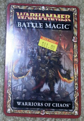 

Games Workshop Warhammer Battle Magic Warriors Of Chaos 21 Deck(Multicolor)