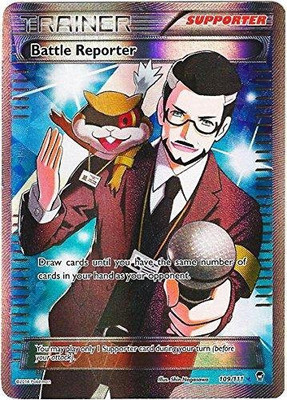 

Pokemon Battle Reporter (109/111) Xy Furious Fists Holo(Multicolor)