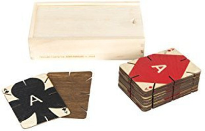 

Areaware Plywood Playing Cards(Beige)