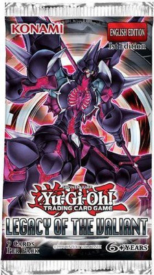 

Konami Yugioh Legacy Of The Valiant Booster Packs(Multicolor)