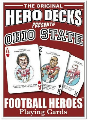 

Channel Craft 1 X Hero Decks Ohio State Playing Cards(Maroon)
