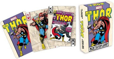 

Aquarius Marvel Comics The Mighty Thor Playing(Multicolor)