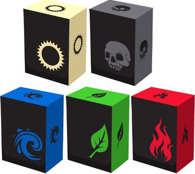 

Legion Set Of 5 New Iconic Deck Boxes(Multicolor)