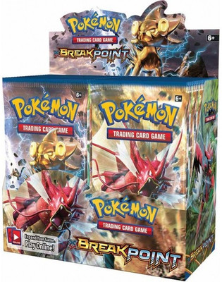 

Switch Control Pokemon cards Break Point Booster Box(Multicolor)