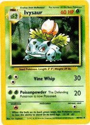 

Pokemon Ivysaur Basic 30(Multicolor)