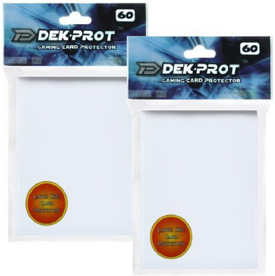 

DEK PROT Magic+Pokemon Size Gaming Protectors120 Sleeves Clear(Blue)