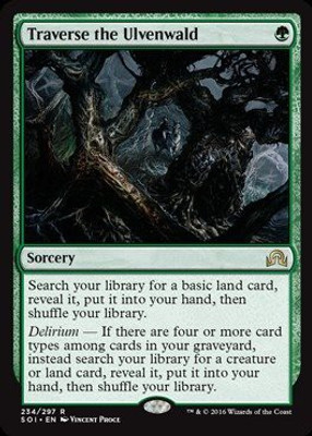 

Magic: the Gathering Traverse the Ulvenwald - Shadows Over Innistrad(Green)