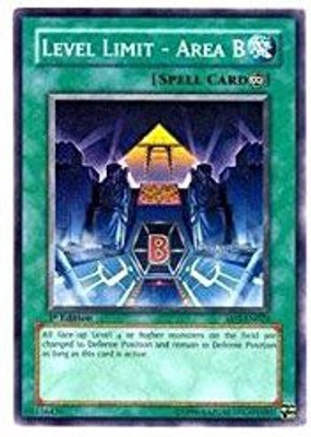 

Yu-Gi-Oh! Level Limit Area B (Sd3En024) Structure Deck 3 Blaze(Green)
