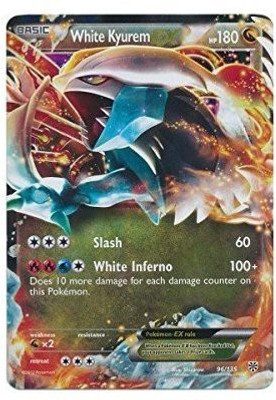 

Pokemon White Kyuremex (96) Bw Plasma Storm Holo(Multicolor)