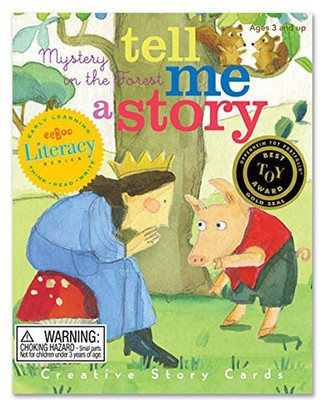 

eeBoo Tell Me a Story Creative Story Cards by eeBoo Mystery in the Forest(Multicolor)