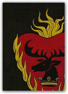 

Fantasy Flight Games Of Thrones Hbo Art Sleeves Stannis Baratheon (Pack Of 50(Black)