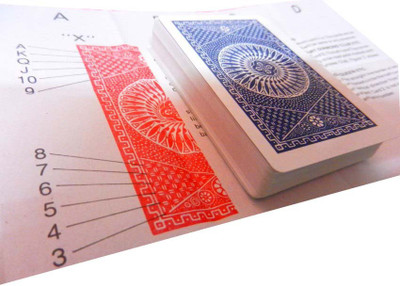 

Out Of Box Magic Spy Cheating Playing Cards Best For Flash DRB(Blue)