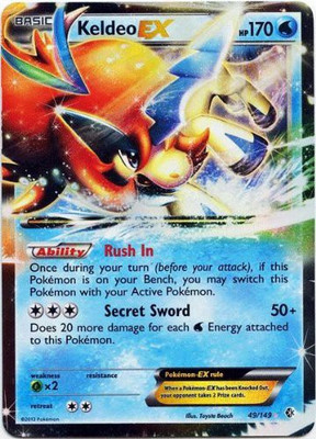 

Pokemon Keldeoex (49/149) Bw Boundaries Crossed Holo(Multicolor)