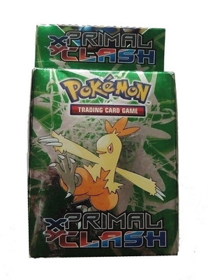 

Switch Control Pokemon Primal Clash deck and 3 Holo cards(Multicolor)