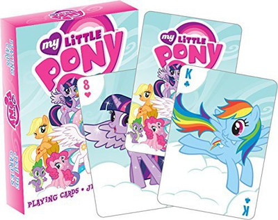 

Aquarius My Little Pony Clouds Playing Cards(Multicolor)