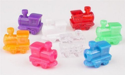 

Mexican Train Domino Train Markers (Set of 10, Assorted)(Multicolor7)