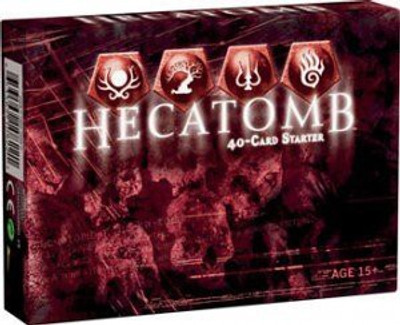 

Wizards of the West Coast Hecatomb Trading Premiere Starter Deck(Maroon)
