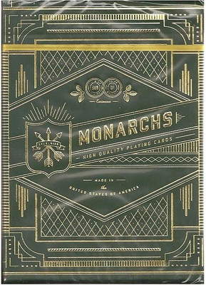 

Theory11 Monarchs Playing Cards (GREEN) Edition Deck(Green)
