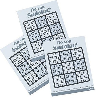 

University Games Do You Sudoku(White)