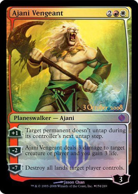 

Magic: the Gathering Ajani Vengeant (154/249) Prerelease & Release Promos Foil(Multicolor)
