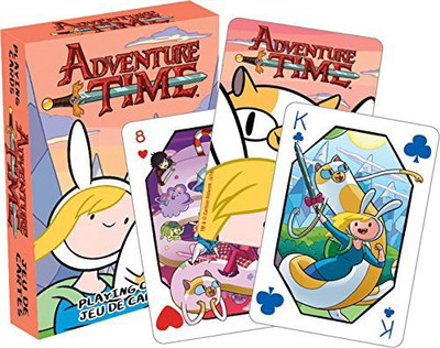

Aquarius Adventure Time Fionnaa And Cake Playing Cards(Multicolor)