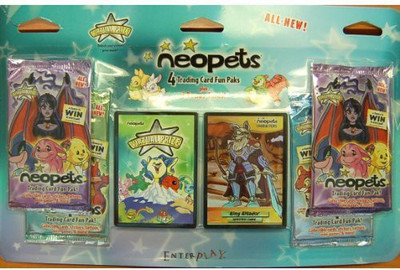 

excell Neopets 4 Trading Fun Packs (2 Bonus S)(Multicolor)