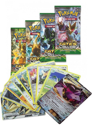 

Switch Control Pokemon Fates Collide 4 packs(Multicolor)