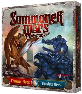 

Plaid Hat Games Summoner Wars Phoenix Elves Tundra Orcs Starter Set(Blue)