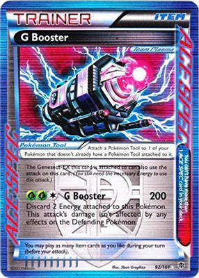 

Pokemon G Booster (92) Plasma Blast Holo(Blue)